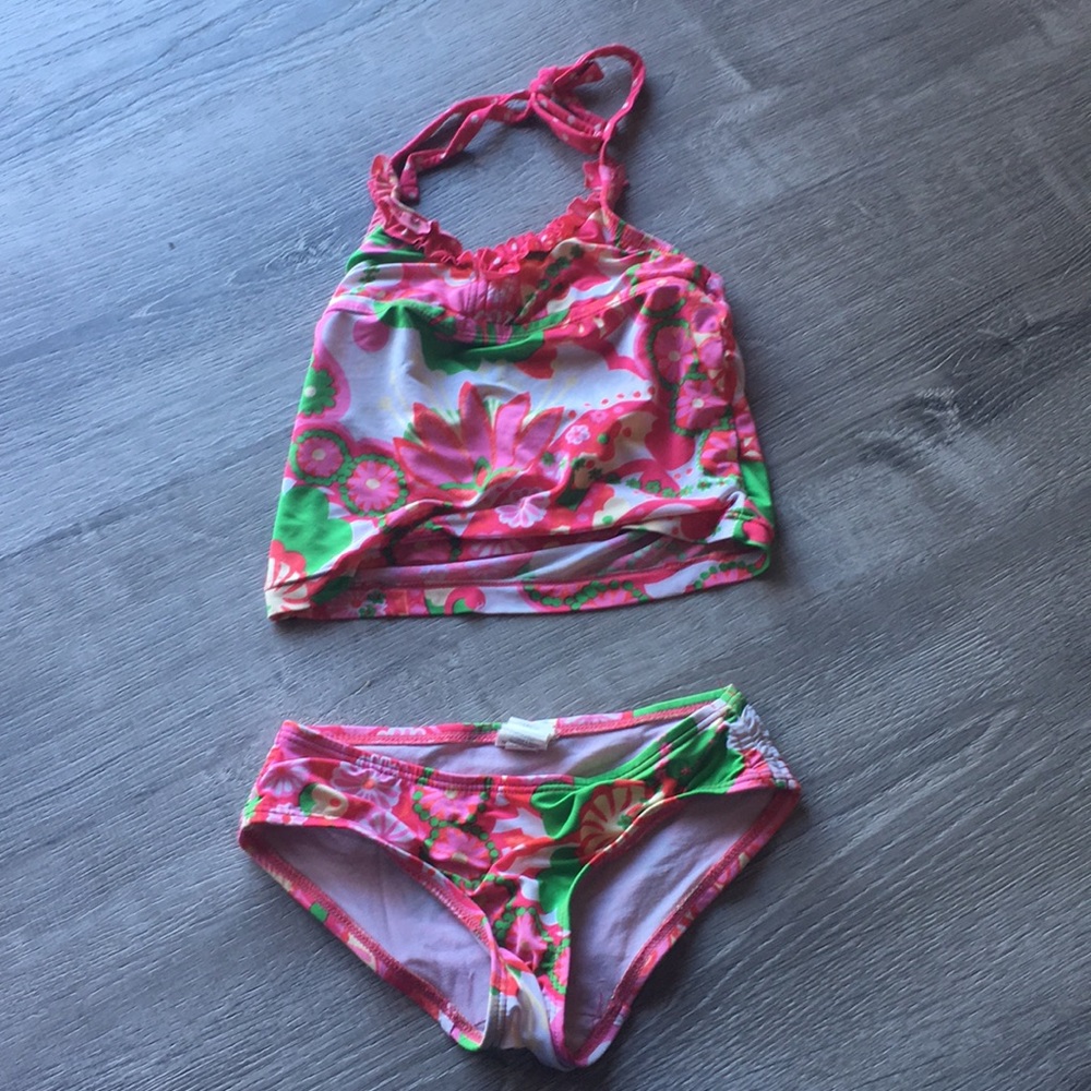 kids two piece shirt swimsuit !!